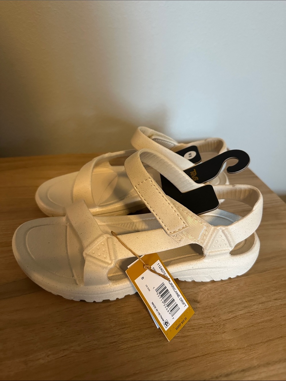 Teva Off-White Kids Sport Strap Sandals